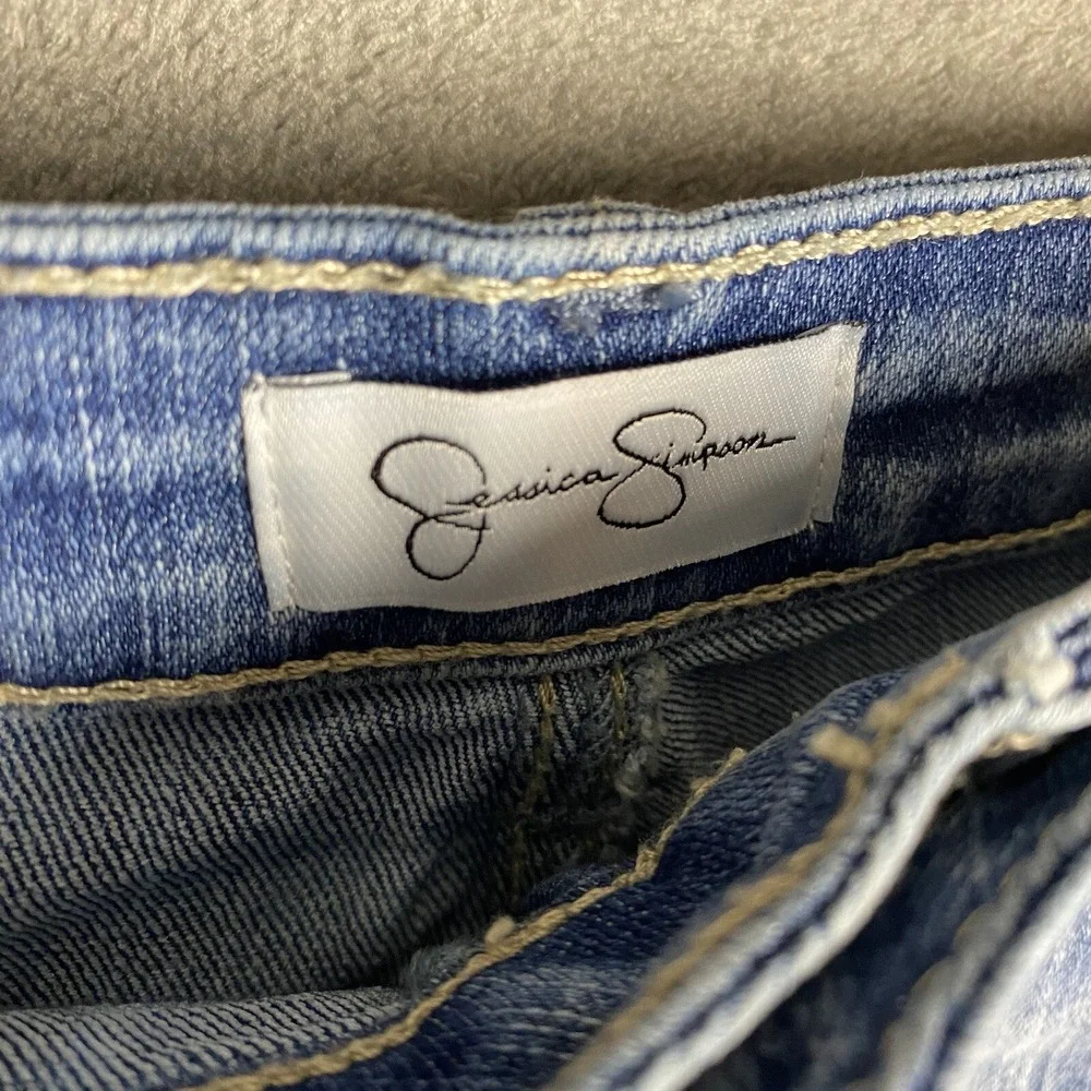 Jessica Simpson Womens 32 Blue Jean Shorts